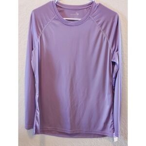 BALEAF, Womens size L, Lavendar, active wear, Long sleeve, moisture wick